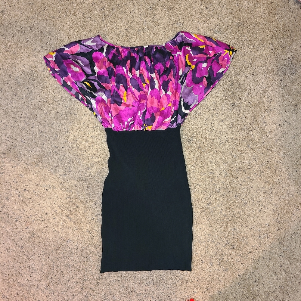 Bebe Floral Top Dress